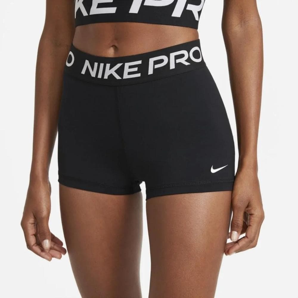 SHORTS NIKE PRO FEMININO REF:CZ9857 — PRETO