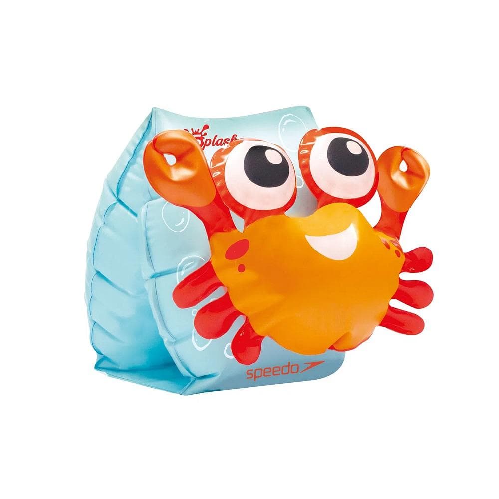 BÓIA DE BRAÇO KIDSPLASH INFANTIL SPEEDO REF:570007 — LARANJA-AZUL