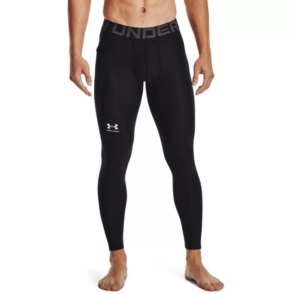 LEGGING UNDER ARMOUR COMPRESSÃO HG MASCULINO REF:1361586 — PRETO