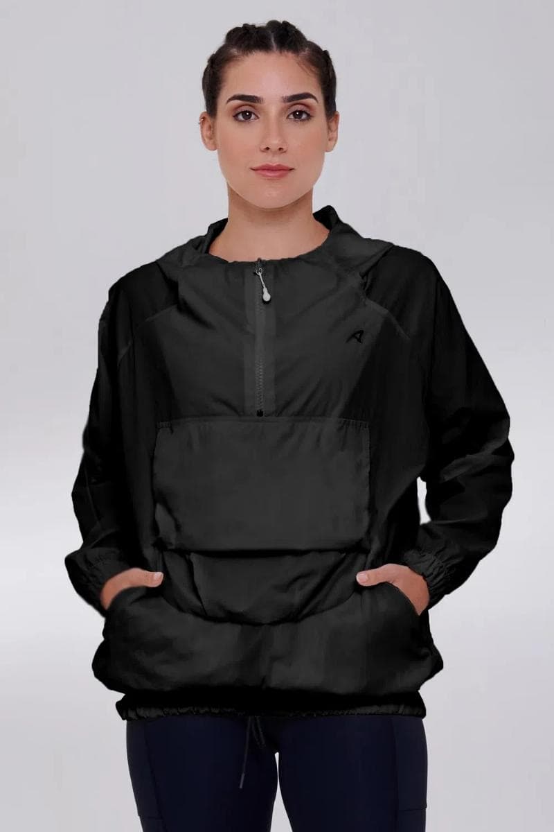 JAQUETA AUTHEN PERFORMANCE LAYERS BLUSTERY FEMININA REF:32AUFJABLU — PRETO