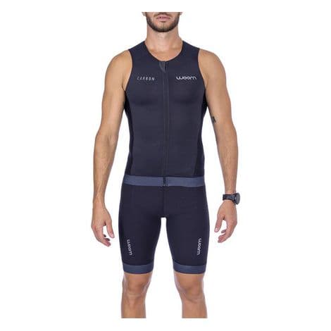 TOP MASC TRIATHLON CARBON BLACK WOOM REF:40181 — PRETO