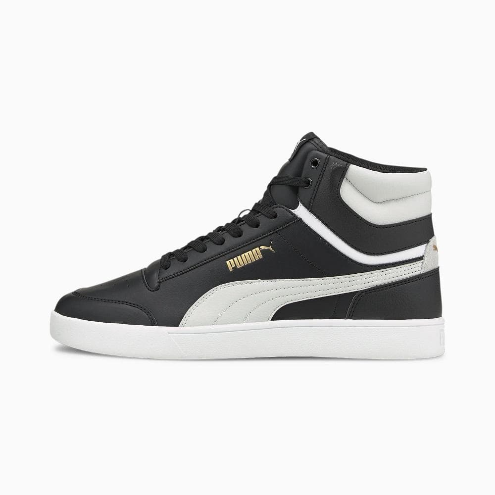 TÊNIS PUMA SHUFFLE MID MASCULINO REF:384319 — PRETO