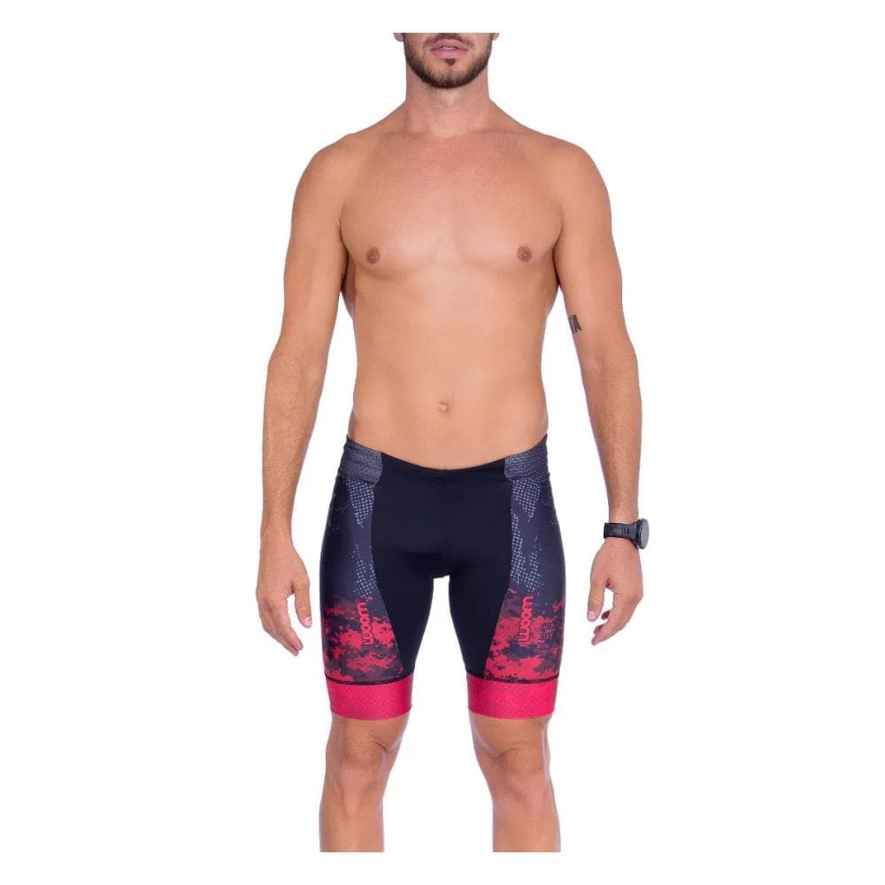 BERMUDA TRIATHLON 140 BRAVE MASCULINA WOOM REF:4004400121 — PRETO