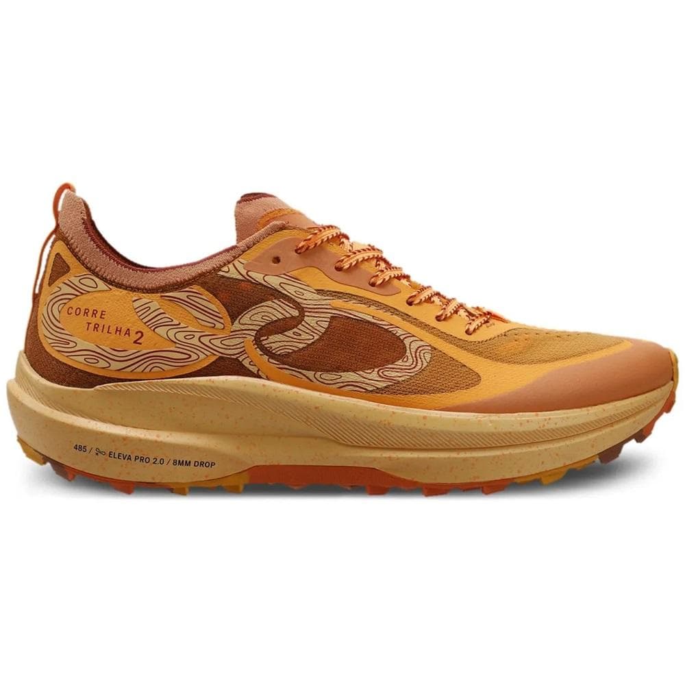 TÊNIS OLYMPIKUS CORRE TRILHA 2 MASCULINO REF:43485332 — LARANJA