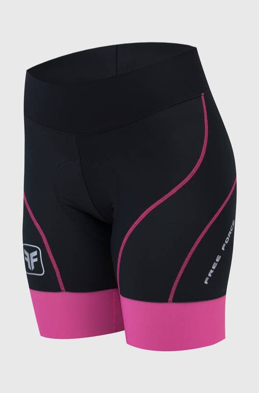 BERMUDA FEM QUEEN FREE FORCE REF:BR0027 — PRETO/ROSA