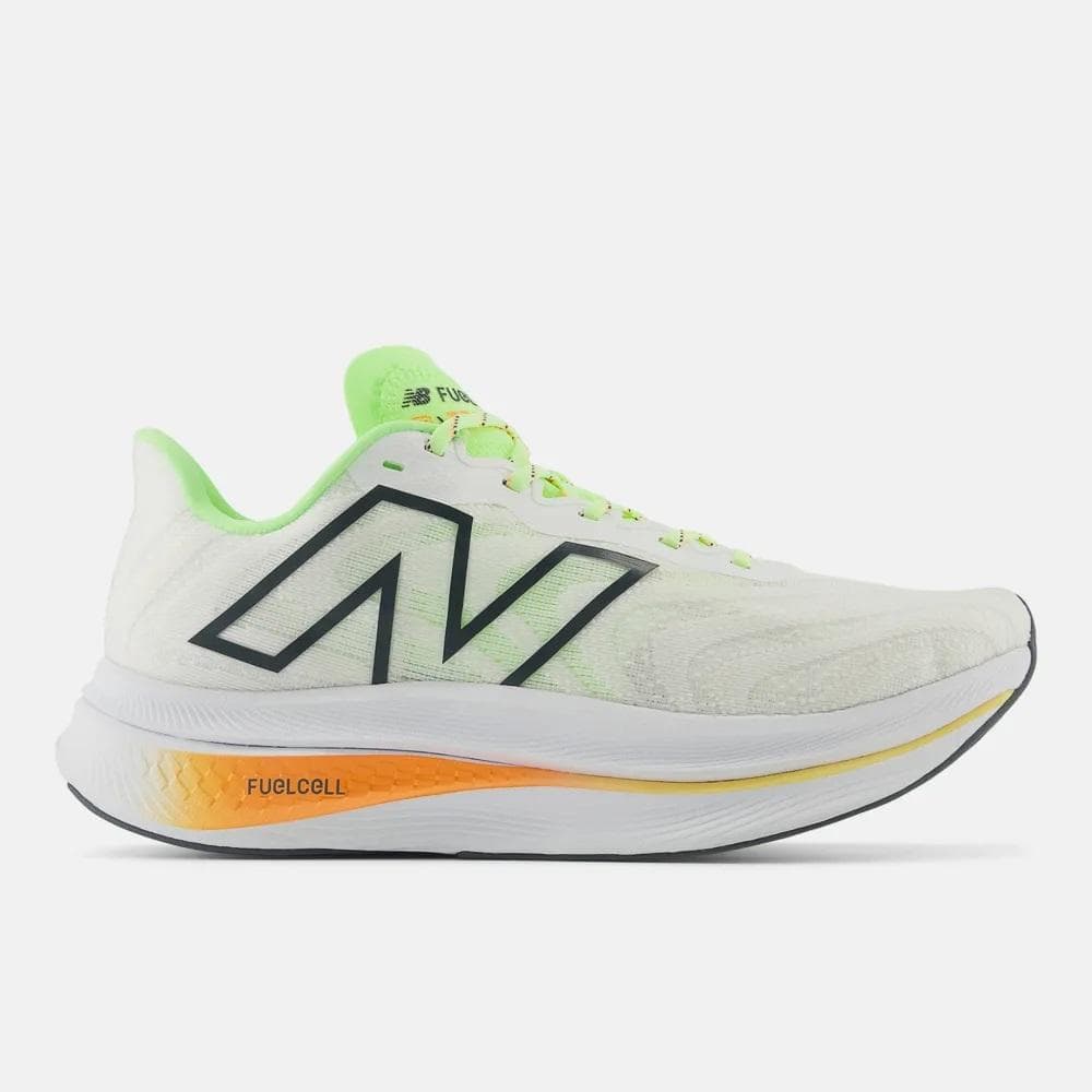 TÊNIS NEW BALANCE FUELCELL SUPERCOMP V2 MASCULINO REF:MRCXV3 — BRANCO-VERDE