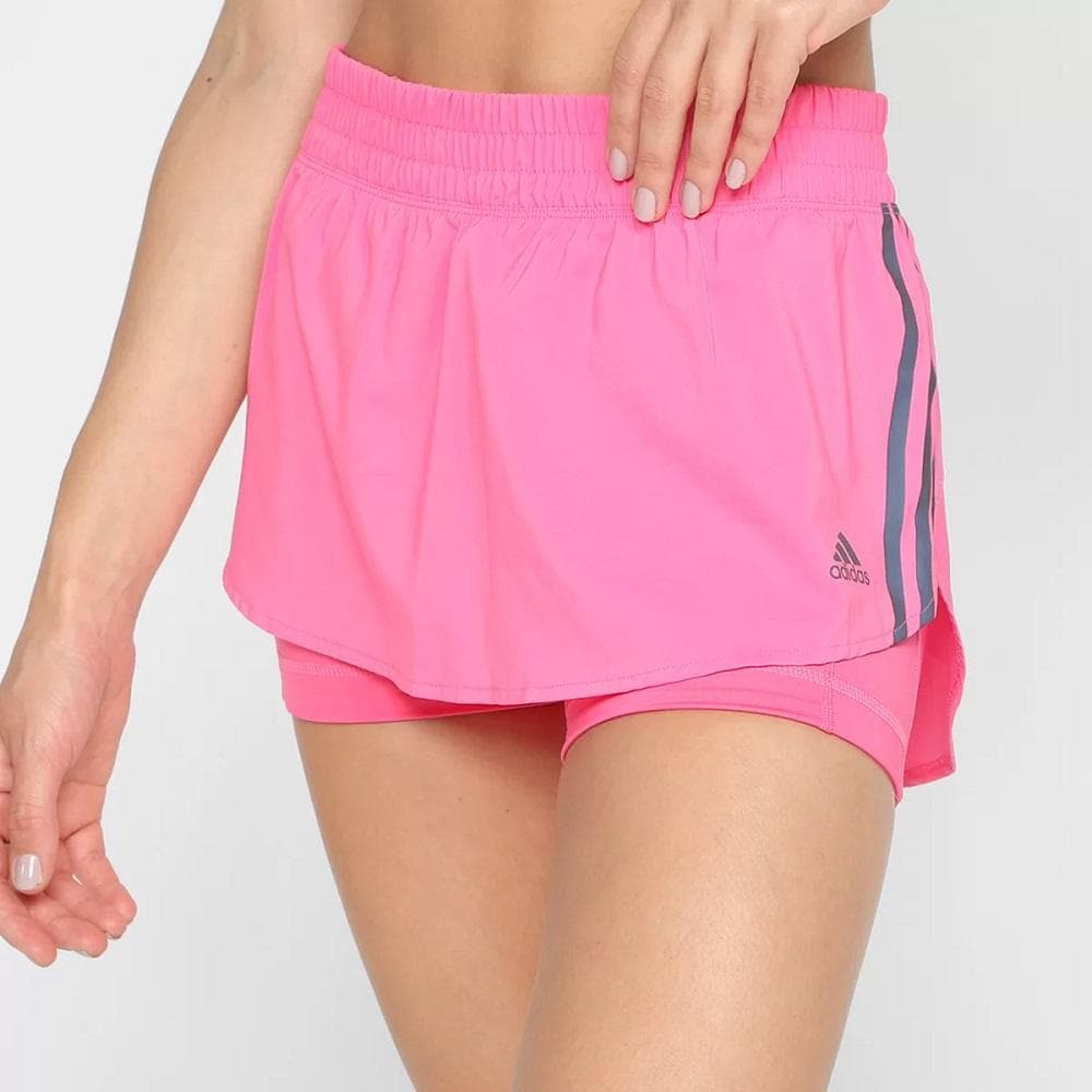 SHORTS FEMININO ADIDAS SKORT REF:HK9085 — PINK
