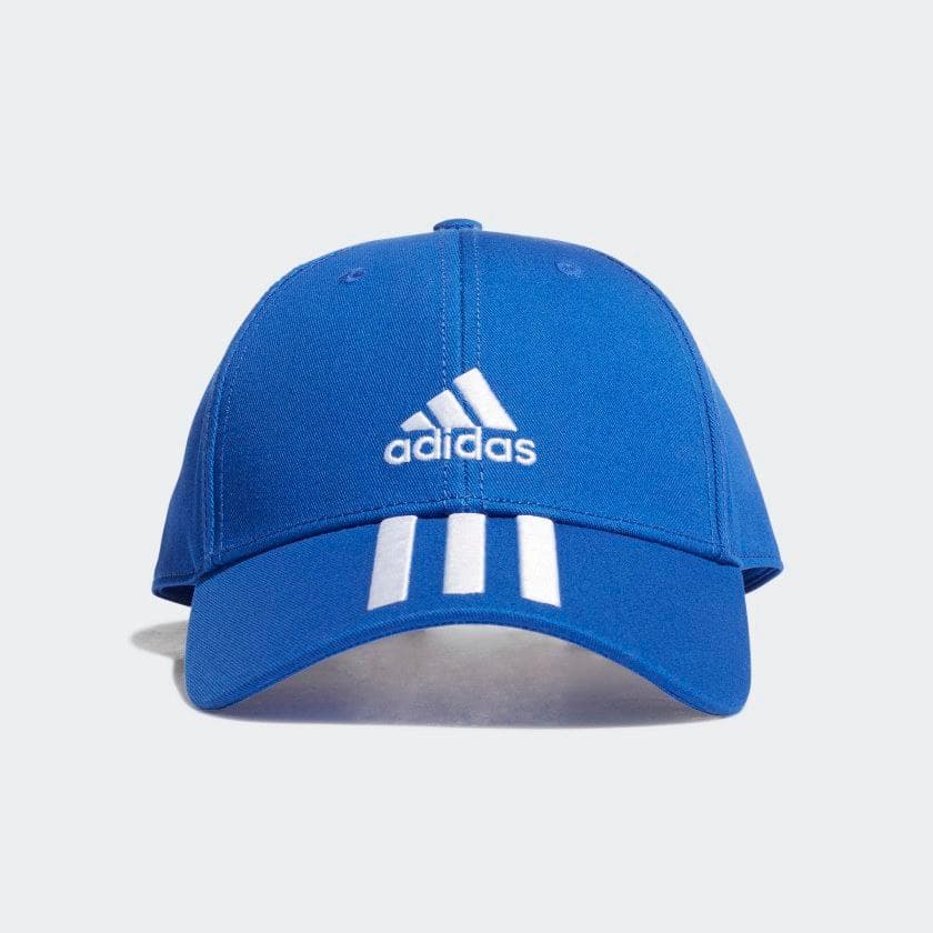 BONÉ ADIDAS 3 LISTRAS REF:151301 — AZUL