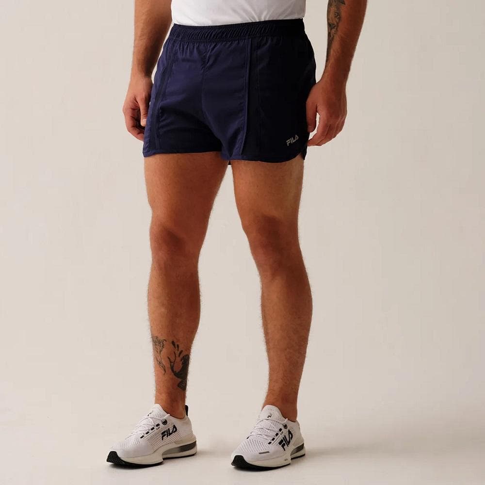 SHORTS FILA RUN RACER MASCULINO REF:F11R00229 — AZUL MARINHO