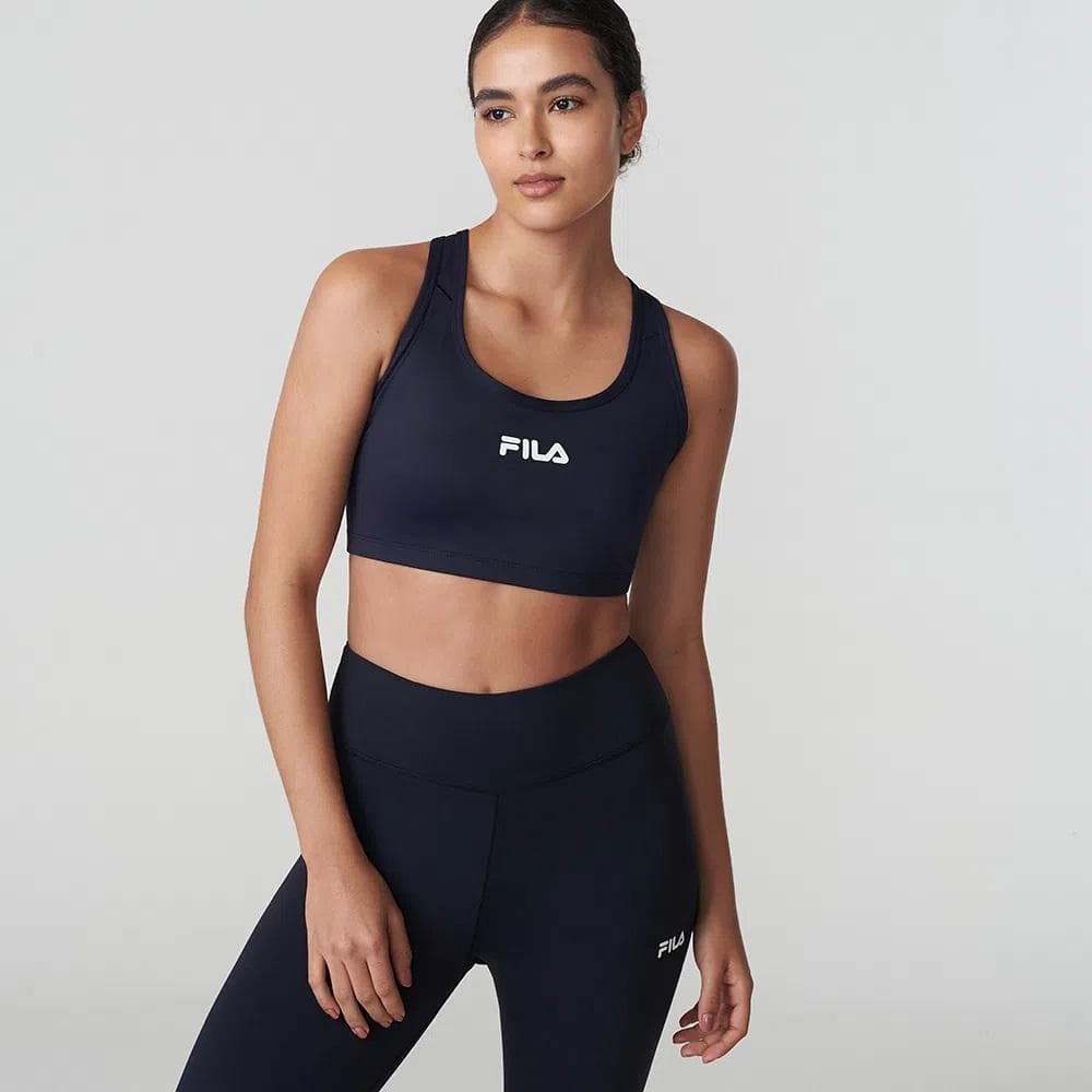 TOP FILA HIGH CROSS FEMININO REF:F12AT065 — PRETO