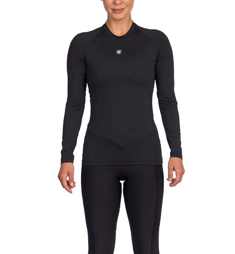 CAMISETA SEGUNDA PELE SUPREME FEMININA WOOM REF:5024101 — PRETO