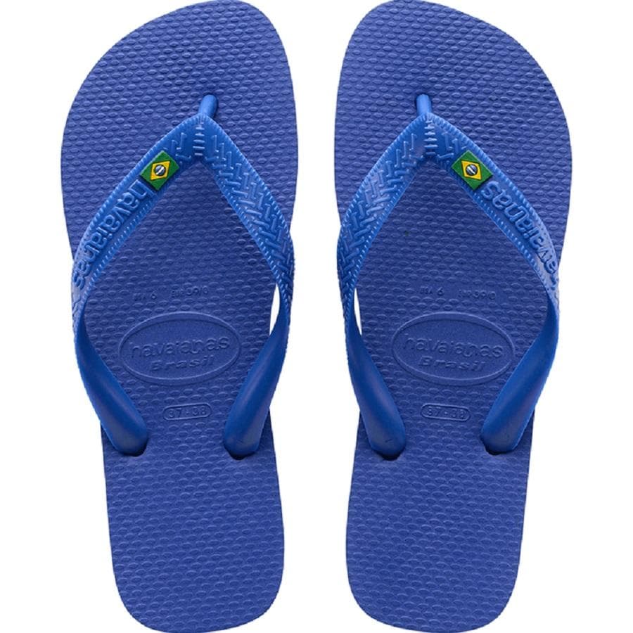 CHINELO HAVAIANAS BRASIL UNISSEX REF:4000032 — AZUL NAVAL