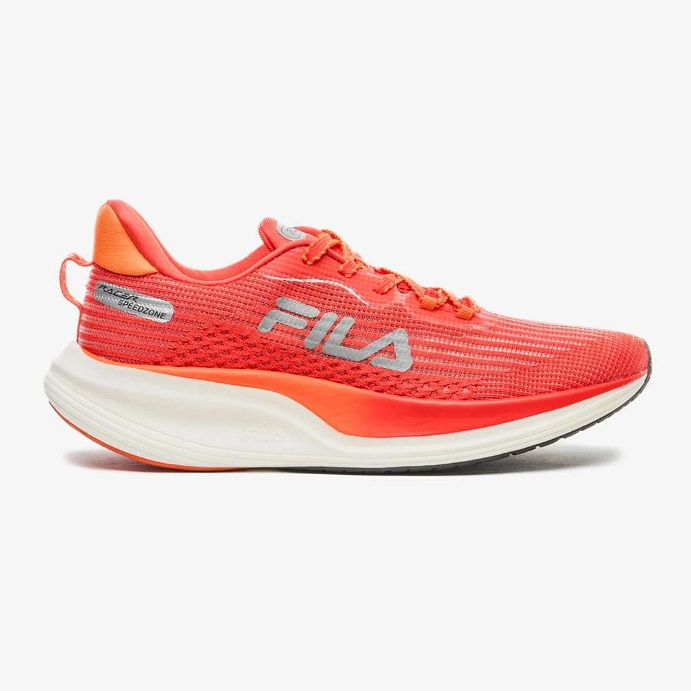 TÊNIS FILA RACER SPEEDZONE MASCULINO REF:F01R00142 — VERMELHO-LARANJA