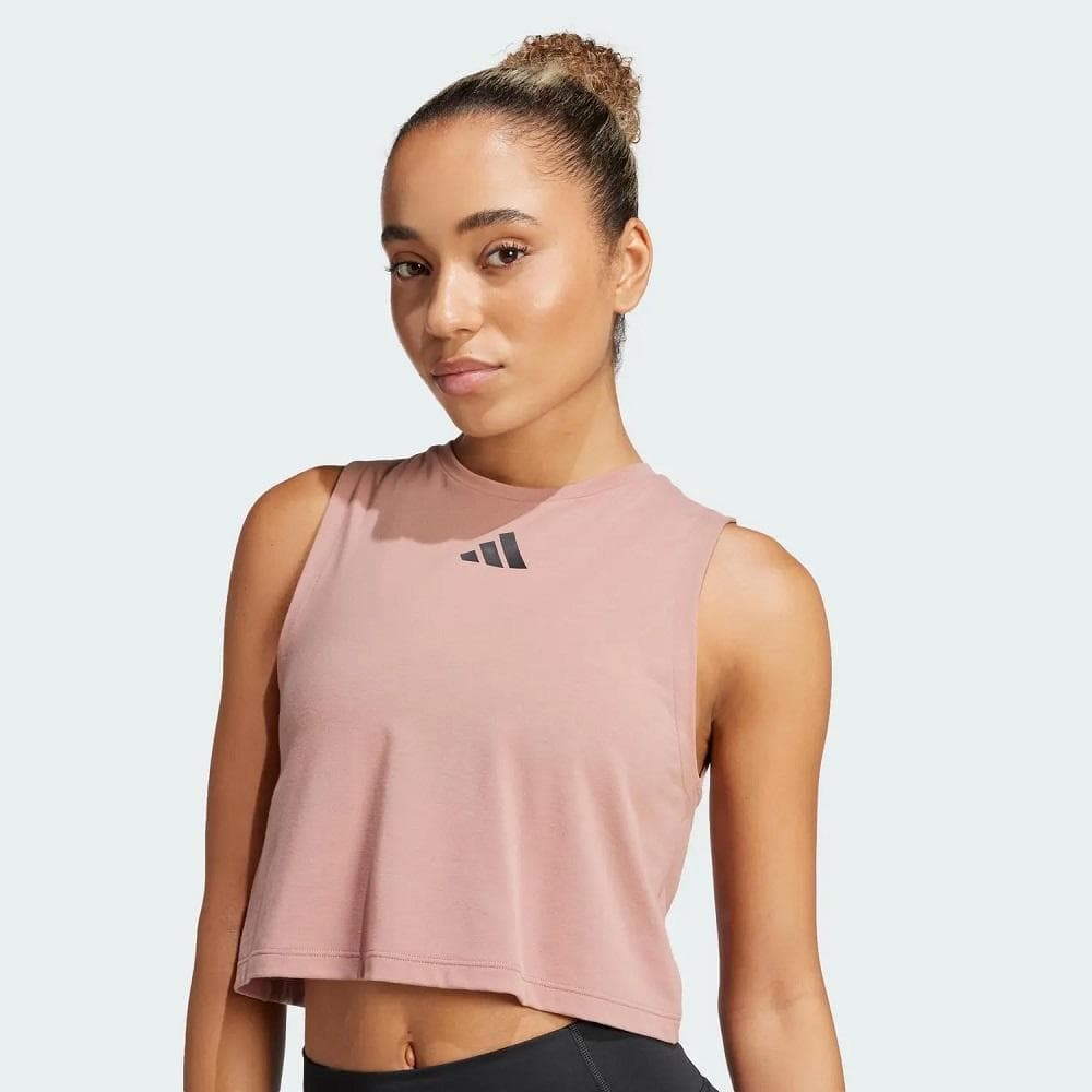 REGATA ADIDAS CROPEED TREINO FEMININA REF:JJ3494 — WARM CLAY