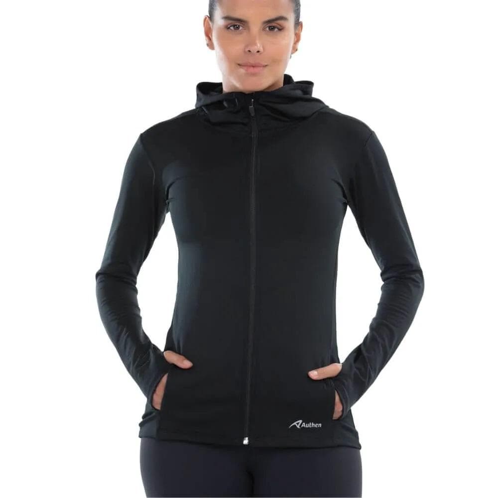 JAQUETA AUTHEN TERMICA HEATED FEMININA REF:PGAUFJAHTD — PRETO