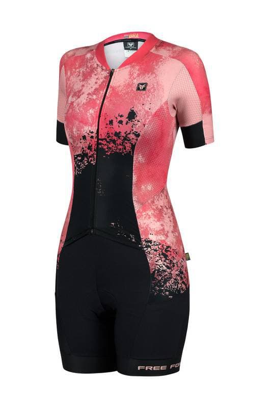 MACAQUINHO CICLISMO FREE FORCE NEW DESERT REF:2301100001 — PRETO/CORAL