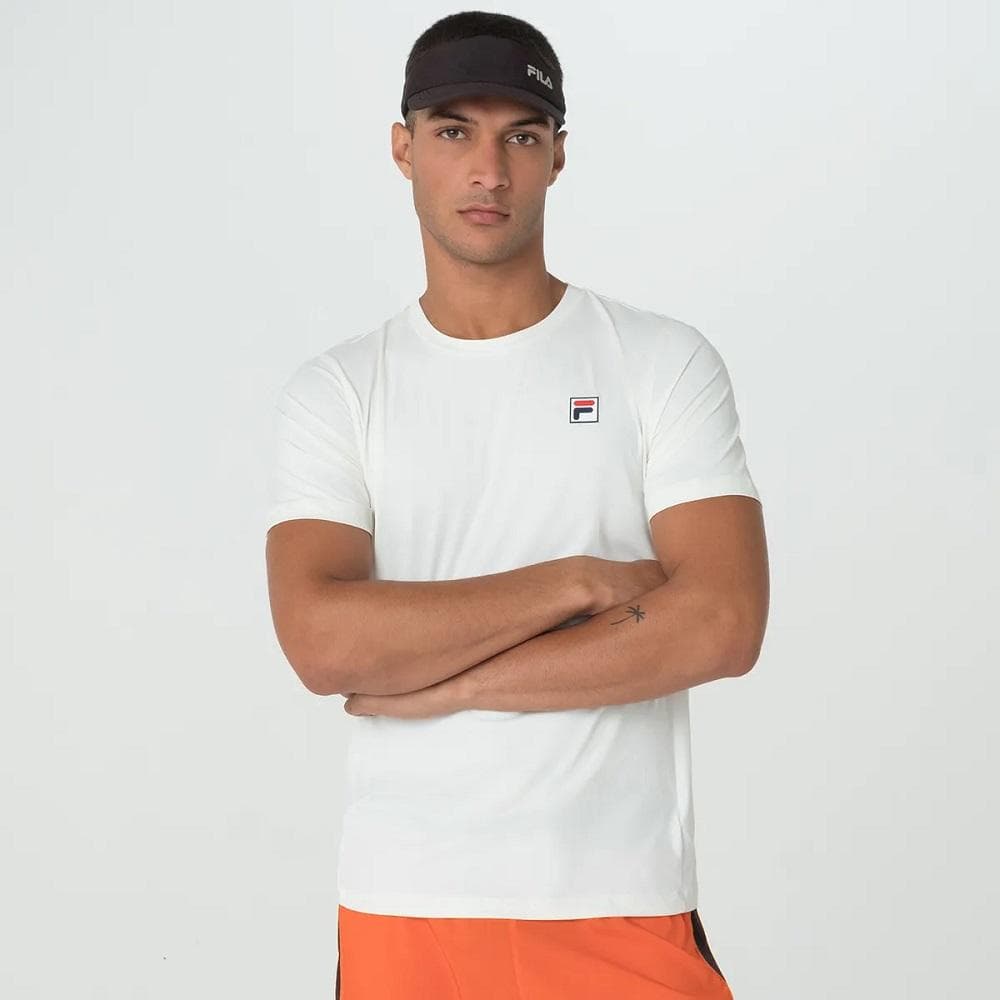 CAMISETA FILA SAND MASCULINA REF:F11TN148 — OFF WHITE